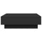 vidaXL Coffee Table Black 90x90x28 cm Engineered Wood