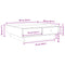 vidaXL Coffee Table Black 90x90x28 cm Engineered Wood