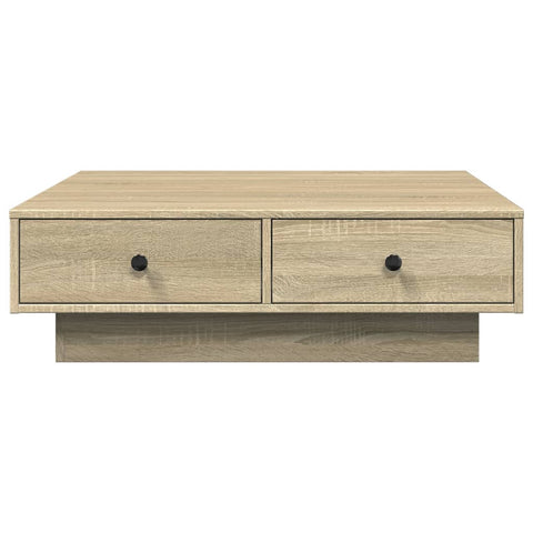 vidaXL Coffee Table Sonoma Oak 90x90x28 cm Engineered Wood