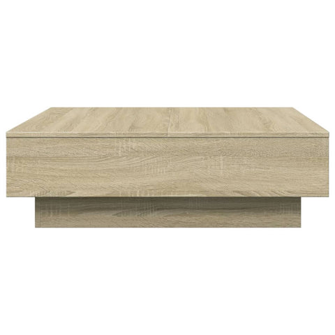 vidaXL Coffee Table Sonoma Oak 90x90x28 cm Engineered Wood