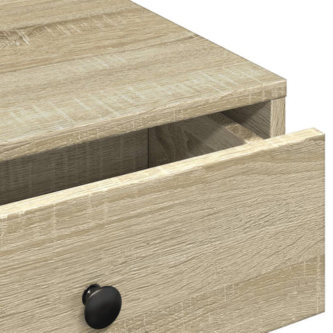 vidaXL Coffee Table Sonoma Oak 90x90x28 cm Engineered Wood