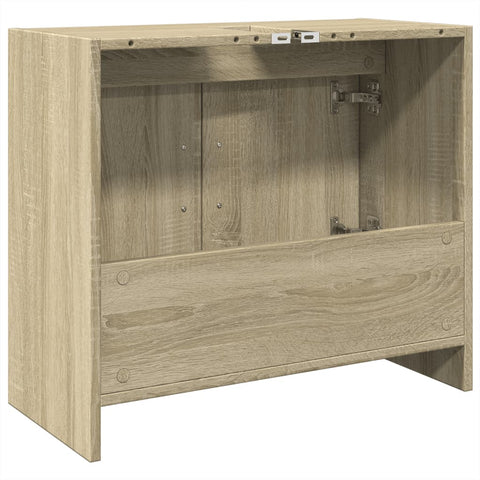 vidaXL Sink Cabinet Sonoma Oak 63x29x55 cm Engineered Wood