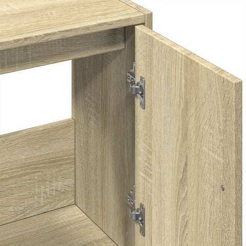 vidaXL Sink Cabinet Sonoma Oak 63x29x55 cm Engineered Wood