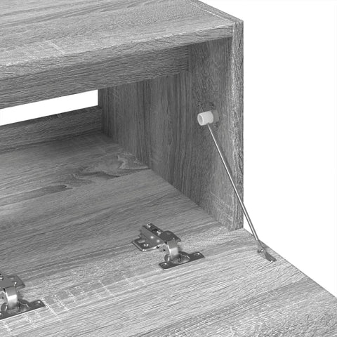 vidaXL Sink Cabinet Grey Sonoma 78x37x59 cm Engineered Wood