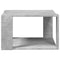 vidaXL Coffee Table Concrete Grey 51.5x51.5x30 cm Engineered Wood