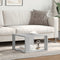 vidaXL Coffee Table Grey Sonoma 51.5x51.5x30 cm Engineered Wood