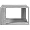vidaXL Coffee Table Grey Sonoma 51.5x51.5x30 cm Engineered Wood