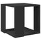 vidaXL Coffee Table Black 32x32x30 cm Engineered Wood