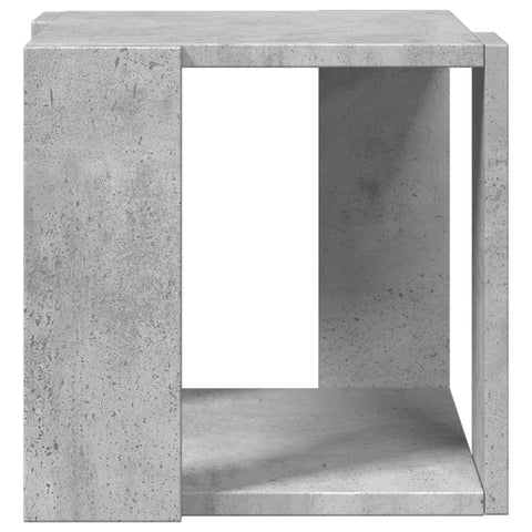 vidaXL Coffee Table Concrete Grey 32x32x30 cm Engineered Wood