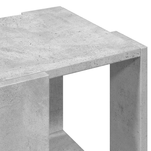 vidaXL Coffee Table Concrete Grey 32x32x30 cm Engineered Wood