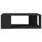 vidaXL Coffee Table Black 89.5x48x30 cm Engineered Wood