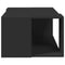 vidaXL Coffee Table Black 89.5x48x30 cm Engineered Wood