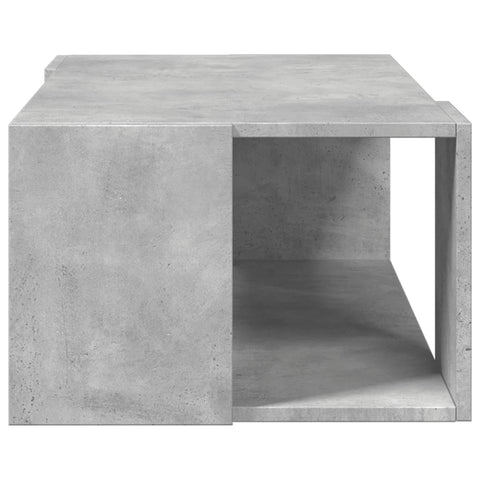 vidaXL Coffee Table Concrete Grey 89.5x48x30 cm Engineered Wood