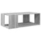vidaXL Coffee Table Grey Sonoma 89.5x48x30 cm Engineered Wood