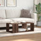 vidaXL Coffee Table Brown Oak 89.5x48x30 cm Engineered Wood