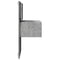 vidaXL Wall-mounted Bedside Cabinet with LED Lights Concrete Grey