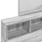 vidaXL Dressing Table with Mirror Grey Sonoma 80x41x144.5 cm