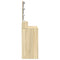 vidaXL Dressing Table with LED Sonoma Oak 80x41x144.5 cm