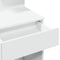 vidaXL Dressing Table with LED White 100x40x130 cm