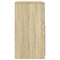 vidaXL Dressing Table and Stool Sonoma Oak 60x40x113.5 cm