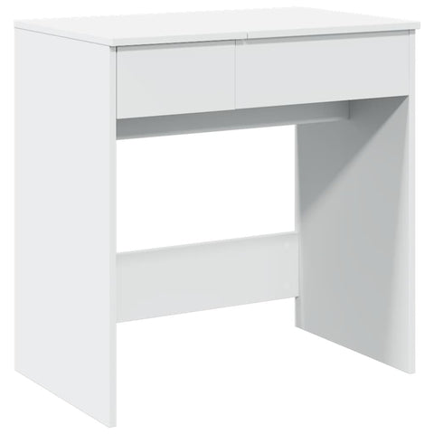 vidaXL Dressing Table with Mirror White 73x46.5x120 cm