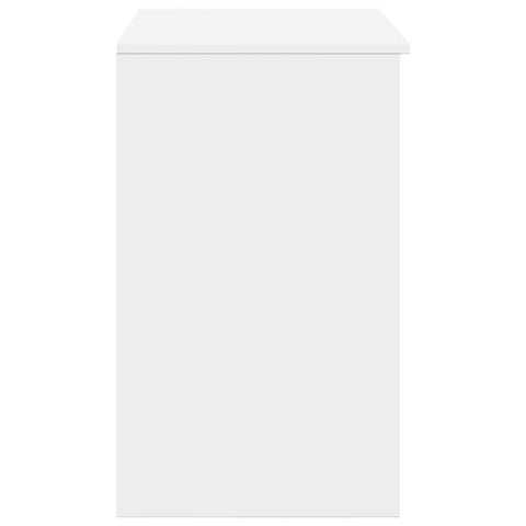 vidaXL Dressing Table with Mirror White 73x46.5x120 cm