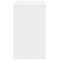 vidaXL Dressing Table with Mirror White 73x46.5x120 cm