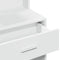 vidaXL Dressing Table with Cabinet White 80x35x132 cm