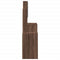 vidaXL Dressing Table with Cabinet Brown Oak 80x35x132 cm