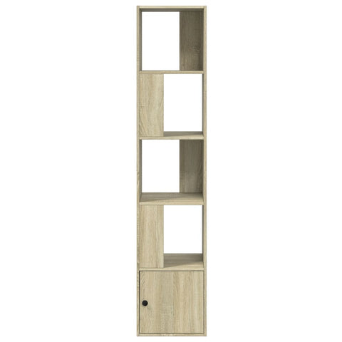 vidaXL Bookcase Sonoma Oak 40x36x189 cm Engineered Wood