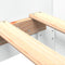 vidaXL Bed Frame without Mattress White 75x190 cm Small Single Engineered Wood