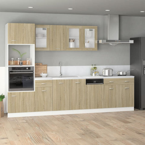 vidaXL Drawer Bottom Cabinet Lyon Sonoma Oak 80x46x81.5 cm Engineered Wood