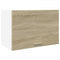 vidaXL Hanging Cabinet Lyon Sonoma Oak 60x31x40 cm Engineered Wood