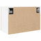 vidaXL Hanging Cabinet Lyon Sonoma Oak 60x31x40 cm Engineered Wood