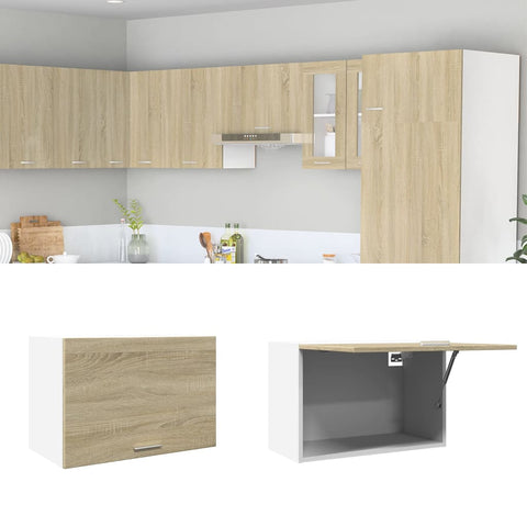vidaXL Hanging Cabinet Lyon Sonoma Oak 60x31x40 cm Engineered Wood