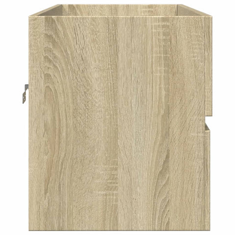 vidaXL Sink Cabinet Sonoma Oak 90x38.5x45 cm Engineered Wood