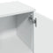 vidaXL Sideboard White 90.5x29.5x65 cm Engineered Wood