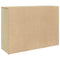 vidaXL Sideboard Sonoma Oak 90.5x29.5x65 cm Engineered Wood