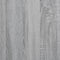 vidaXL Sideboard Grey Sonoma 90.5x29.5x65 cm Engineered Wood