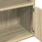 vidaXL Bookcase Sonoma Oak 100x36x189 cm Engineered Wood
