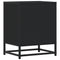 vidaXL Bedside Cabinets 2 pcs Black 40x31x50 cm Engineered Wood