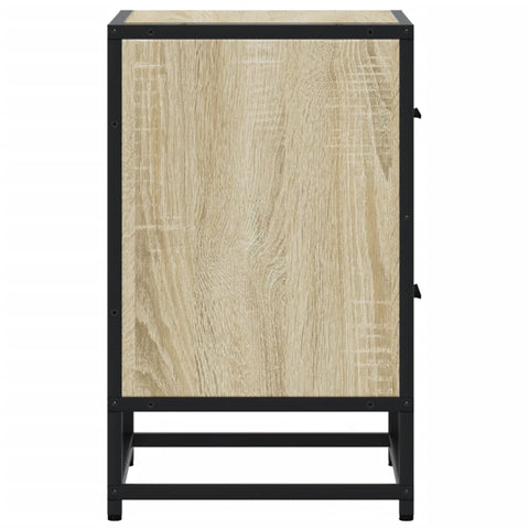 vidaXL Bedside Cabinets 2 pcs Sonoma Oak 40x31x50 cm Engineered Wood