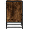 vidaXL Bedside Cabinet Smoked Oak 40x31x50 cm Engineered Wood
