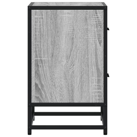 vidaXL Bedside Cabinets 2 pcs Grey Sonoma 40x31x50 cm Engineered Wood