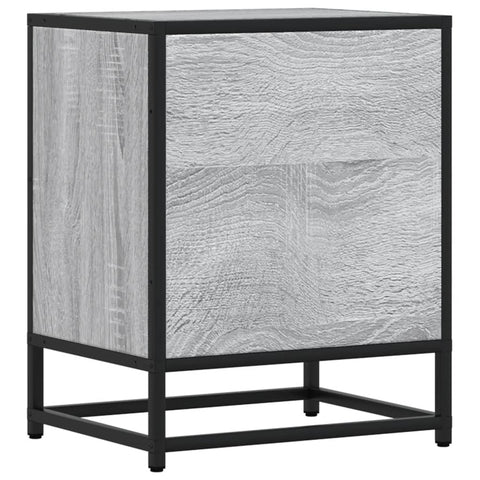vidaXL Bedside Cabinets 2 pcs Grey Sonoma 40x31x50 cm Engineered Wood