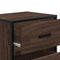 vidaXL Bedside Cabinet Brown Oak 40x31x50 cm Engineered Wood