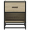 vidaXL Bedside Cabinet Sonoma Oak 40x31x50 cm Engineered Wood