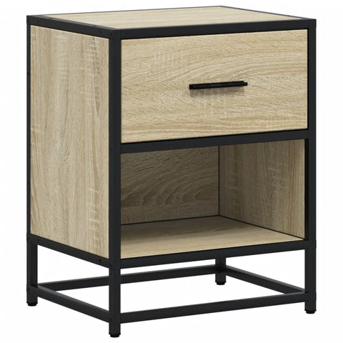 vidaXL Bedside Cabinets 2 pcs Sonoma Oak 40x31x50 cm Engineered Wood