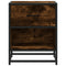 vidaXL Bedside Cabinets 2 pcs Smoked Oak 40x31x50 cm Engineered Wood