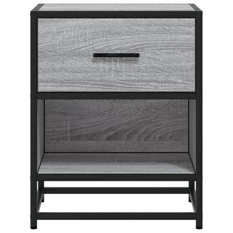 vidaXL Bedside Cabinets 2 pcs Grey Sonoma 40x31x50 cm Engineered Wood